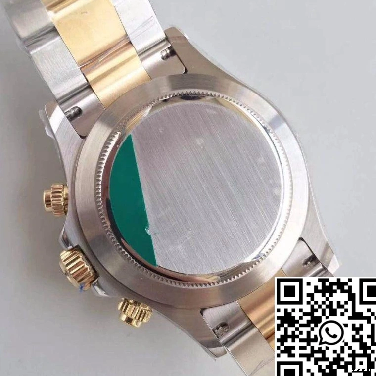 Gold Yellow Rolex Blue Dial Comfortable Daytona Factory 3A 116503 18K Wrapped 1118 Cosmograph 0815
